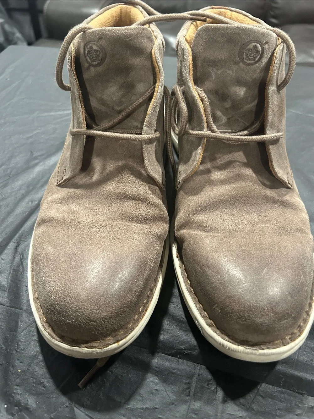 Born Men's Brown Suede Chukka Boots